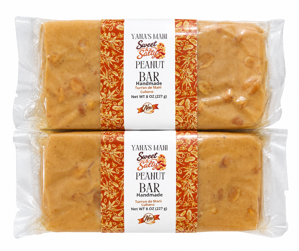 Yana's Mani Sweet & Salty Peanut Bar 8 oz (227g) 2 Pack
