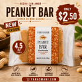 Yana's Mani Peanut Bar 4.5 oz