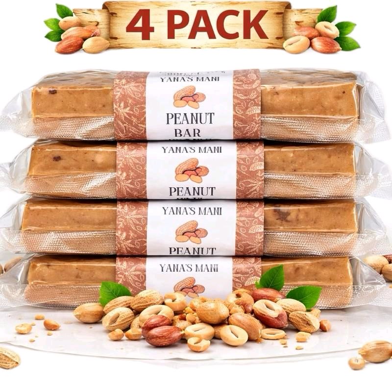 Yana's Mani Peanut Bar 4 pack