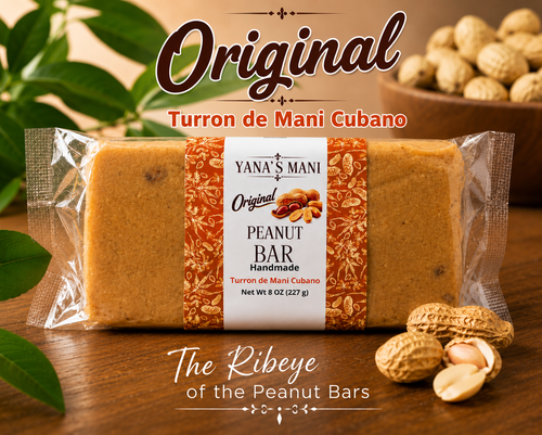 Yana's Mani Peanut Bar Single 8oz