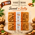 Yana's Mani Sweet & Salty Peanut Bar 8 oz (227g) 2 Pack