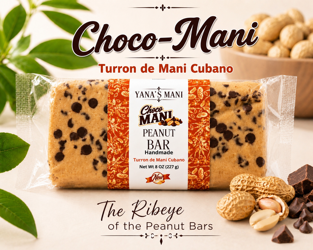 Yana’s Mani Choco-Mani Peanut Bar 8oz (227g) 2 Pack
