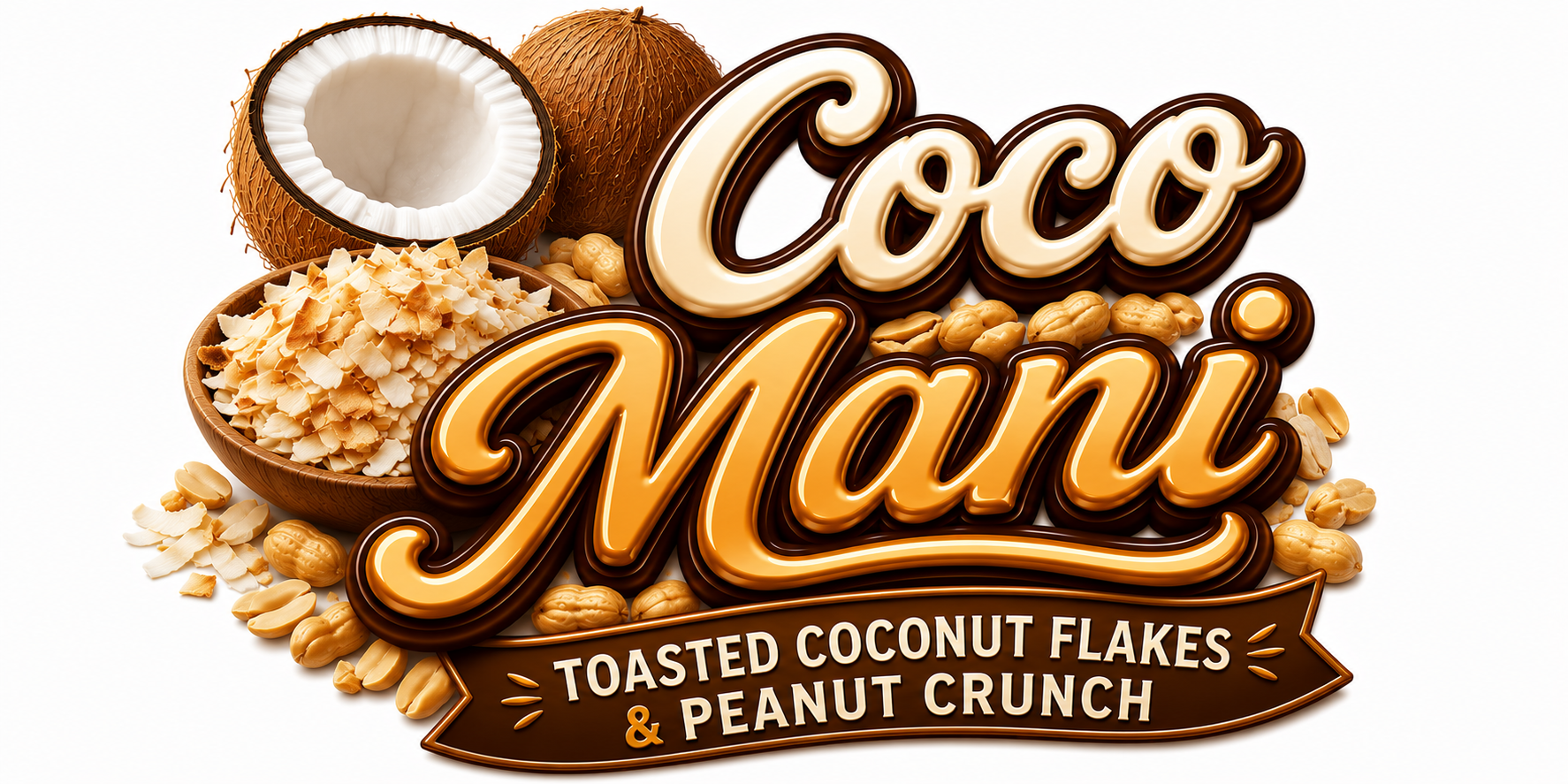 Yana’s Mani Coco-Mani Peanut Bar 8oz (227g) 2 Pack