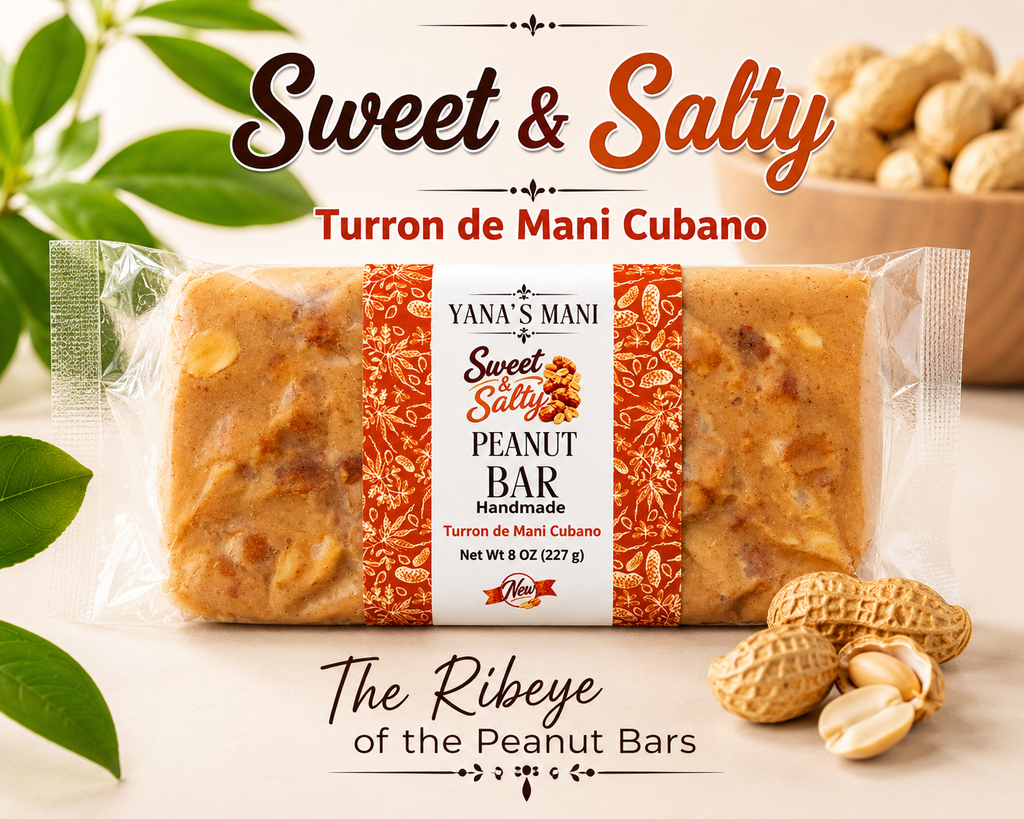 Yana's Mani Sweet & Salty Peanut Bar 8 oz (227g) 2 Pack